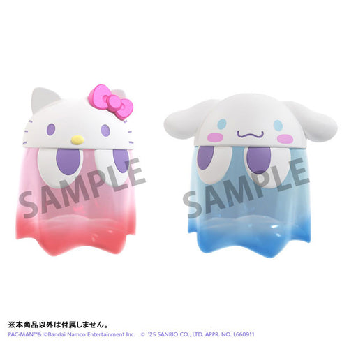 『パックマン×サンリオキャラクターズ』ちびコレクトフィギュア デラックス ゴーストハローキティ クリアカラーver.